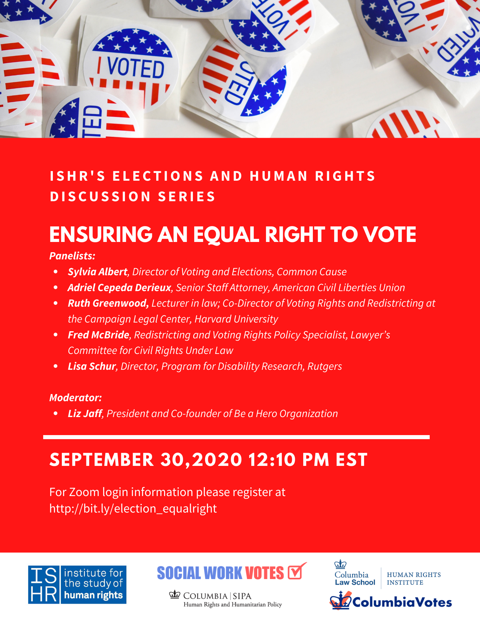 Elections and Human Rights Series: Ensuring an Equal Right to Vote